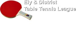 Ely & District Table Tennis League Logo