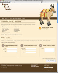 Anglia Small Loads - Website Design