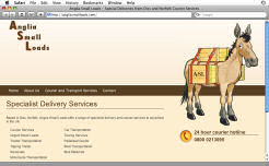 Website Design &raquo; Anglia Small Loads