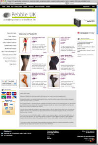 Pebble UK - eCommerce Website Redesign
