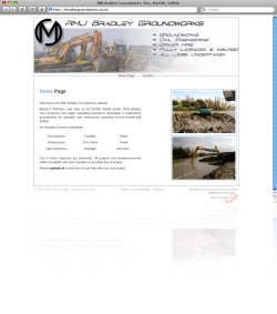 R Bradley Plant Hire, Diss