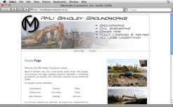 Website Design &raquo; R Bradley Plant Hire