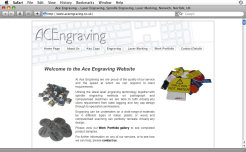 Website Design &raquo; Ace Engraving