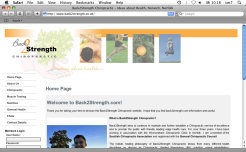 Website Design &raquo; Back 2 Strength Chiropractic