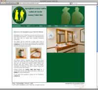 Springfield Luxury Toilet Hire - Website Design