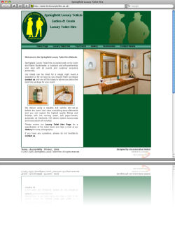 Springfield Luxury Toilet Hire, Diss