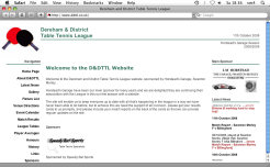 Table Tennis Website Design » Dereham & District Table Tennis League
